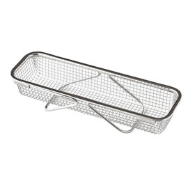 Leye Strainer Mesh Basket, Slim Size, Stainless Steel, Width 16.1 inches (41 cm), Compact Design, For Draining Vegetables and Dishes, Made in Japan