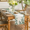 Artoid Mode Eucalyptus Leaves Summer Table Runner, Seasonal Spring Kitchen