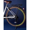 旭電機 Chemical Glow Wheel Reflective Stickers 16 Pcs Yellow Ask