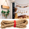 Natural Jute Rope 1/2 inch 20 feet, Twisted Manila Rope