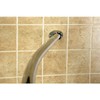 Kingston Brass CC3171 Adjustable Hotel Single Curved Shower Curtain Rod,