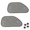 LST 2 x Sun Protection Front Window Sun Cover Transparent