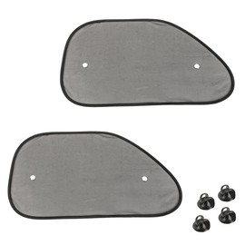 LST 2 x Sun Protection Front Window Sun Cover Transparent
