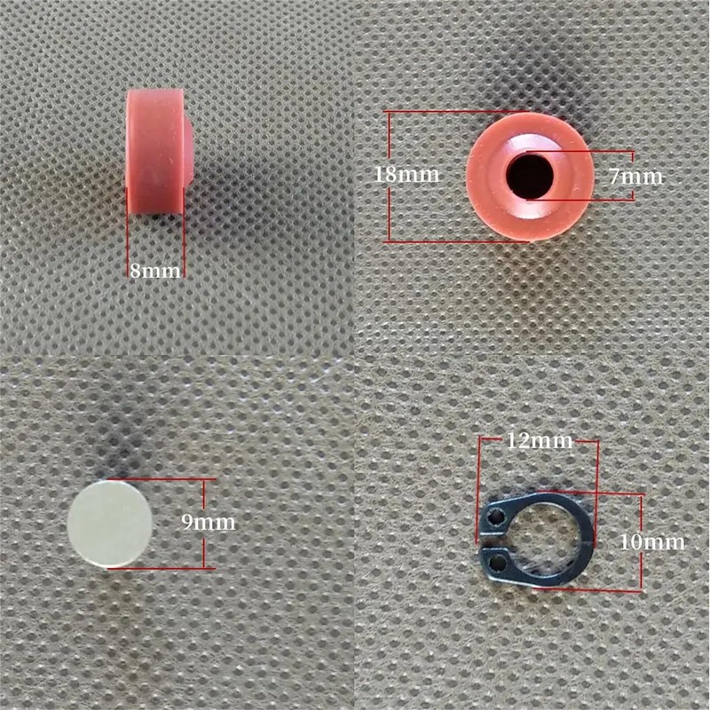 JDIEOQA Bread Machine Repair Kit, Mixing Shaft Snap Rings Bread