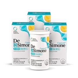 드시모네 (TV)캡슐 플러스 1000억 생유산균 3박스 (3개월분) Dissimone (TV) Capsule Plus 100 Billion Live Probiotics 3 Boxes (3-Month Supply)