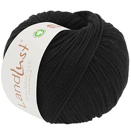 LANA GROSSA Landlust Cotton | Classic Organic Cotton Yarn, Gots Certified | Hand Knitting Yarn Made of 100% Cotton (Organic) | 50 g Wool for Knitting & Crocheting | 115 m Yarn