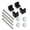 MSCRP Aluminum Mounting Clamps for Pickup Truck Tool Box Mount