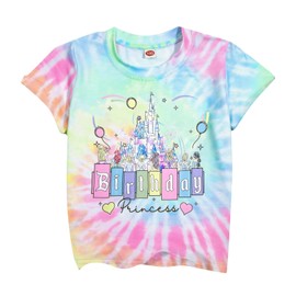 Birthday Girl Shirt Kids Magical Castle Tshirt Birthday Princess T-Shirt Toddler Girls Party Gifts Tee Family Vacation Tops