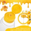WOPPLXY 30 Pcs 12Oz Clear Plastic Honey Bottles, Plastic Honey