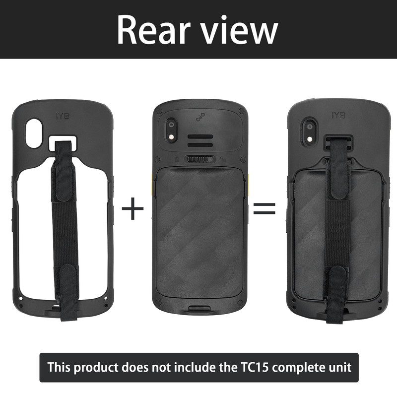 TC15 Protective Case with Handstrap for Zebra TC15 Barcode Scanner