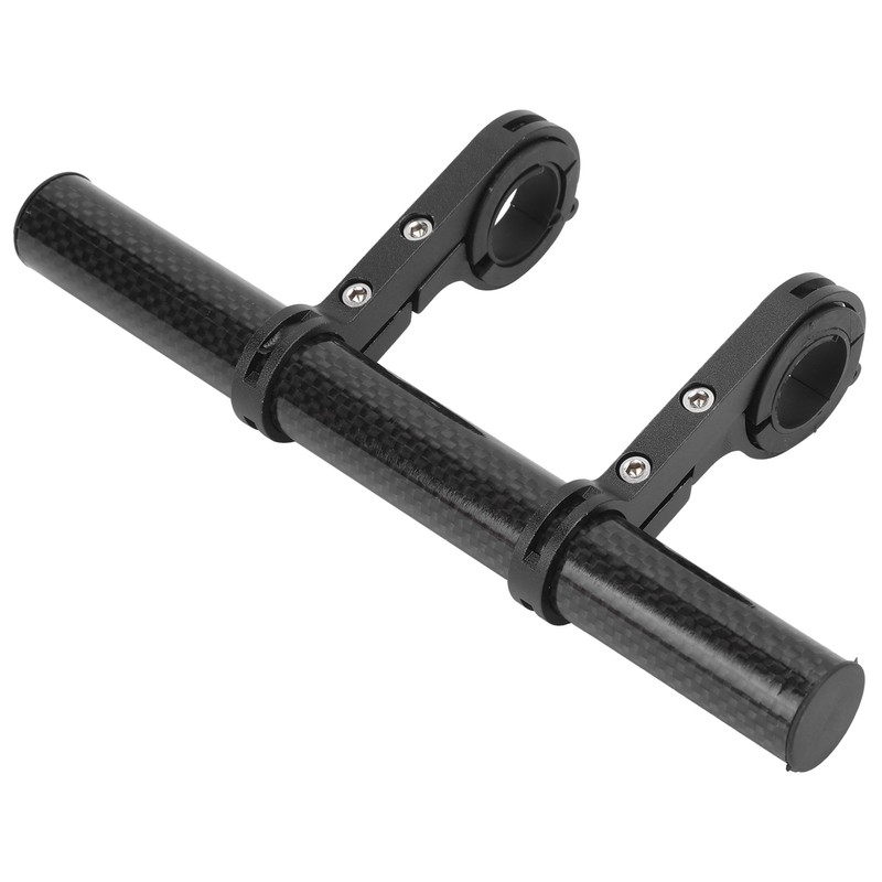 20CM Carbon Tube Bicycle Handlebar Extender Bracket Mount Bike Headlight