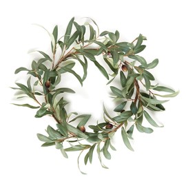 Napa Home & Garden Olive Wreath With Olives 16" Green