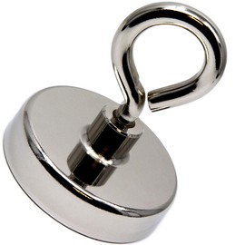 Neodymium Magnet Fishing Magnets, Super Strong Magnet for Magnetic Fishing, Strong Fishing Magnets, Magnet Fishing, 180 LB, 250 LB and 405 LBs (405 LB Magnet Fishing Magnet)