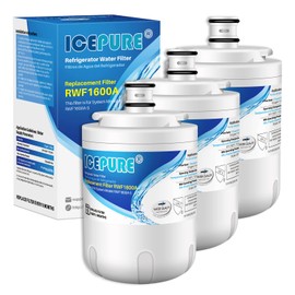 ICEPURE UKF7003 Refrigerator Water Filter Replacemnt for UKF7003AXX, UKF7001, Everydrop EDR7D1, FILTER 7, WF288, WSM-1,JCD2389GES, RWF1600A 3PACK