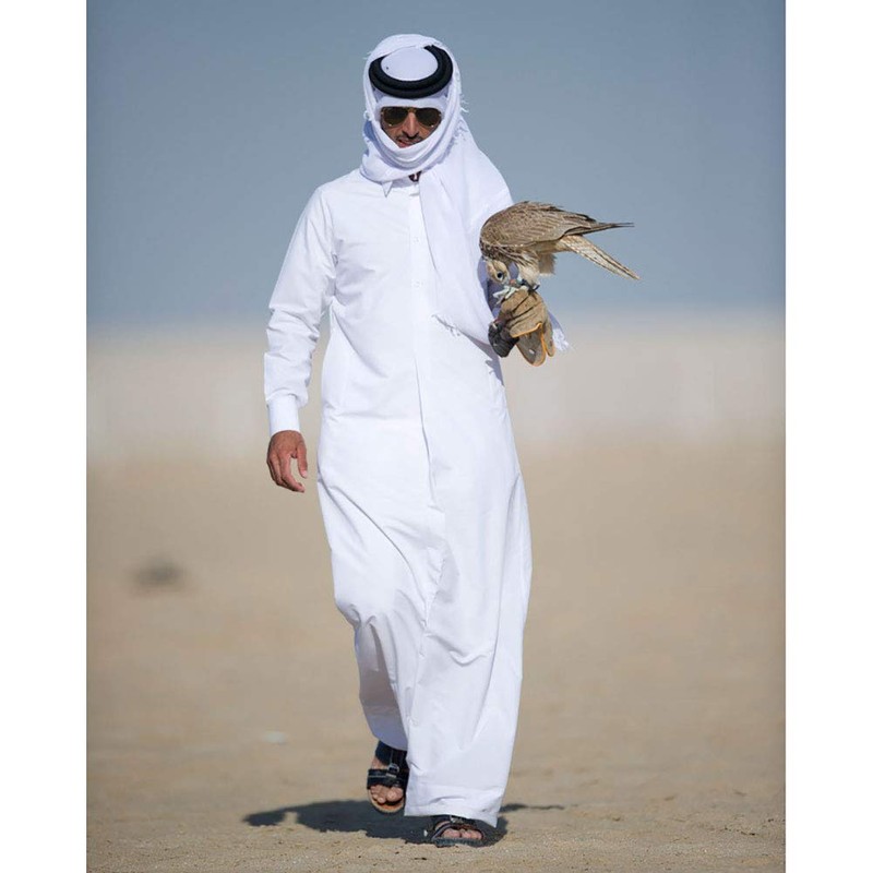 HOMELEX Arab Kafiya Keffiyeh Middle Eastern Scarf Wrap with Aqel