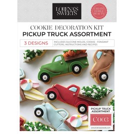 Lorena's Sweets Cookie Decoration Kit Pickup Truck