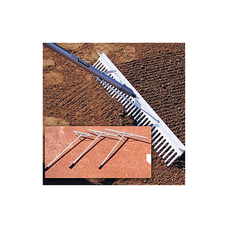 Aluminum Maintenance Rake, 24-inch