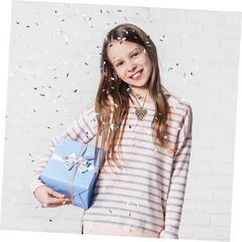 Healeved 2sets Heart Necklace Elegant Creative Neck Accessories for Women Unique Fashion Jewelry for Parties Special Occasions Stylish Pendant Design for Every Outfit Random Style