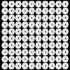 Lyeteung 100 PCS M4 Metric Thread Hexagon Fastener, Nylon Hex