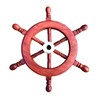 6 Ship Wheel - Wood and Brass by Nauticalmart