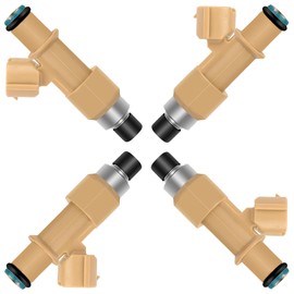 Fuel Injector Set of 4 Fit 2005-2011 for Subaru Impreza 2005-2009 2011 for Subaru Forester 2004-2007 for Subaru Legacy 2004-2007 for Subaru Outback, KFKGF Fuel Injectors Kits Replaces# 16611-AA680