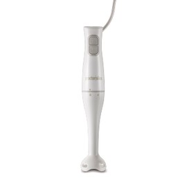 Proctor Silex Electric Immersion Blender with Detachable Dishwasher Safe Handheld Hand Blender Stick, 2-Speeds, 150 Watts, White (59739)