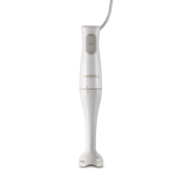 Proctor Silex Electric Immersion Blender with Detachable Dishwasher Safe Handheld