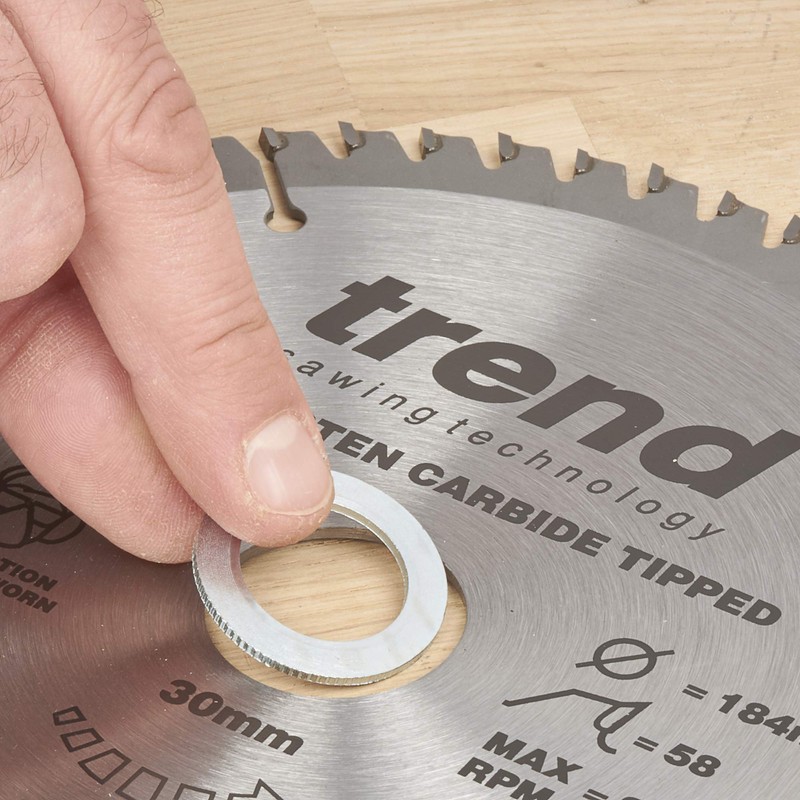 Trend BW45 Professional Saw Blade Bushing Washer (Reduction Rings) 30mm