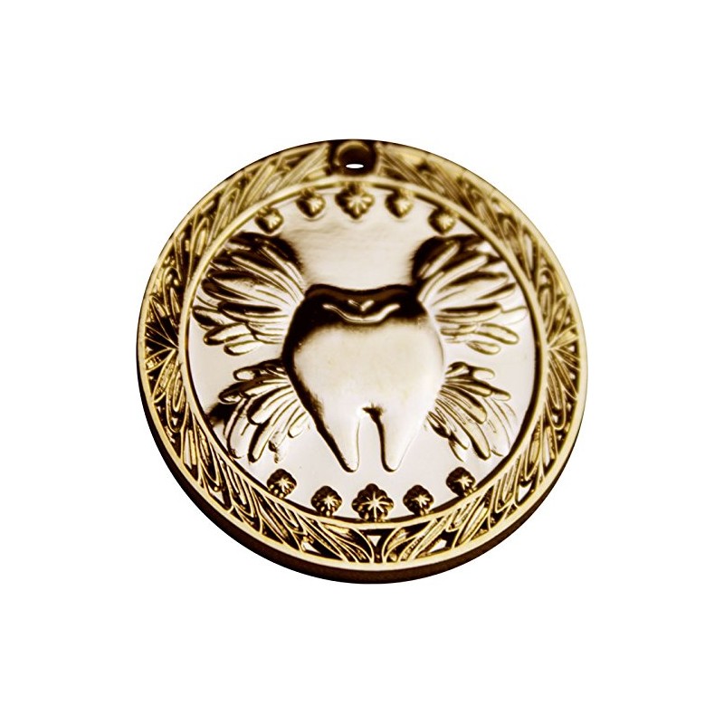 Tooth Fairy Coin "Mouse", Gold Plated, Zahnfee.me #23