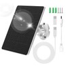 QLAYA Solar Charger for Ring Battery Doorbell with USB-C Power