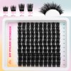Lash Clusters Kit Volume Clutser Eyelash Extension Kit Thick Eyelash