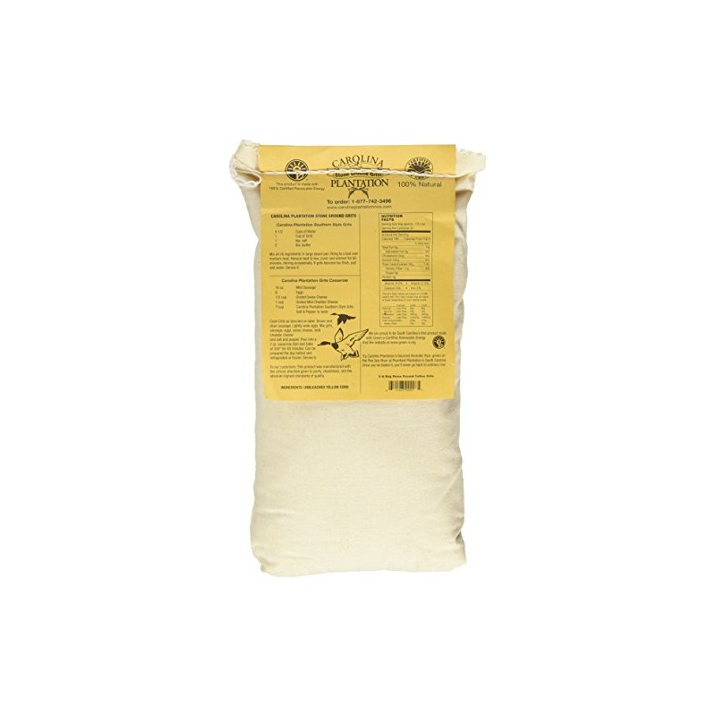 CAROLINA PLANTATION Stone Ground Yellow Grits, 32 OZ