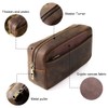 Leather Pencil Case, Large Retro Pencil Case, Multifunctional Pencil Case,