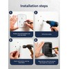 NexusLab Smart Key Lock Box with App Control, Bluetooth &