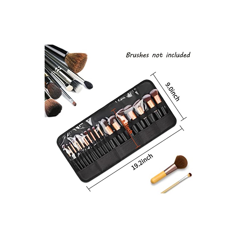 Soporte para brochas de maquillaje, organizador de brochas de maquillaje