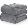 WAVVE Fleece Blanket Sofa Throw - Blanket for Bed Soft