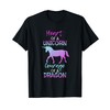 Heart of a Unicorn Courage of a Dragon T Shirt