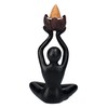 Pacific Giftware Chakra Figurine Backflow Incense Burner | Backflow Waterfall