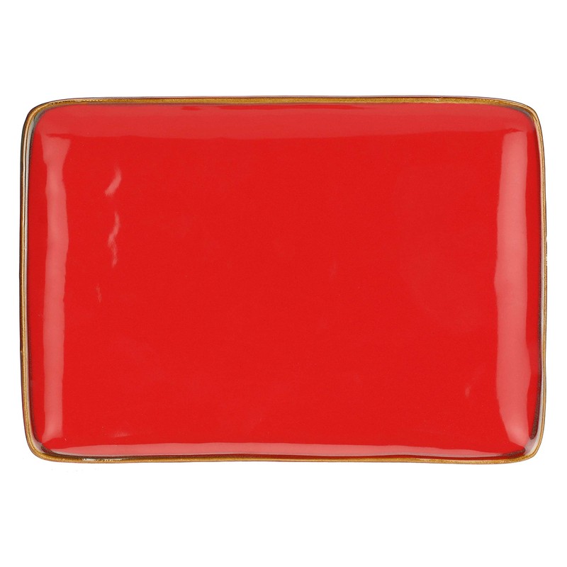 Generic Rectangular Plate, Serving Plate, Large Plate, Stoneware, 27 x