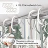AWERT Cute Shower Curtain with Hooks Green Forest Shower Curtain
