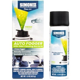 Simoniz (Pack of 2) Simoniz Car Bomb Fogger Car Air Freshener, Fresh 1.5 oz NEW
