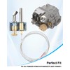 QAGGUM Furnace Pilot Kit Fit for Robertshaw PG9A25 PG9A19 PG9A42JTL020