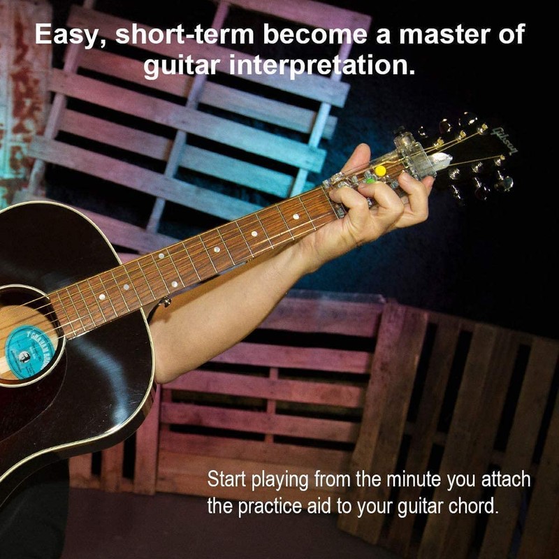 Guitar Aid Guitar Beginner Tool,Guitar Beginner One-Key Chord Assisted Learning