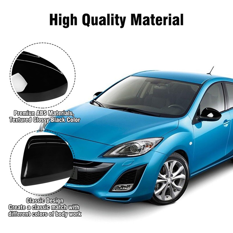 OWITAT Compatible with Mazda 2 2011-2015/Mazda 3 2010-2013 Left Driver