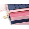 Donally Wallet, Long Wallet, Round Zipper, Bifold Girls, Women's, light