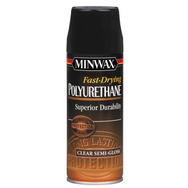 Minwax 33055 Semi-Gloss Fast-Drying Polyurethane Finish Aerosol