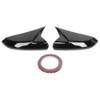 Rearview Mirror Cover Caps Add On For Honda Civic 10th
