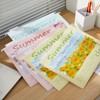 Y YOMA 6 Pack Decorative Hanging File Folders Letter Size