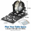 Classic Bingo Cage Set - Hand-Cranked Draw with Numbered Balls