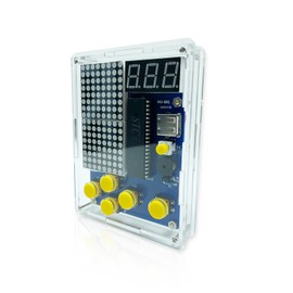 EIELE Soldering Exercise Set for Pixel Games, DIY Soldering Set with a Variety of Classic Games, Ideal for Beginners and Schools (Soldering Required)